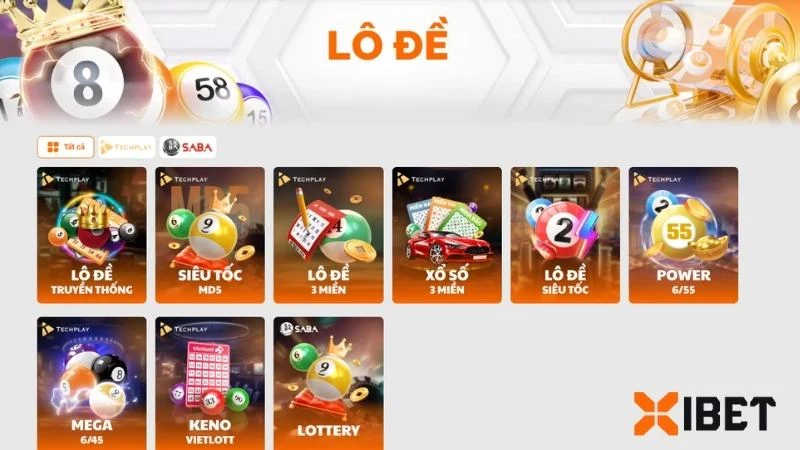 Danh mục xổ số linh hoạt mang đến nhiều sự lựa chọn